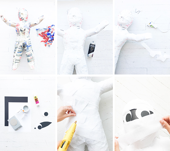 Mummy Pinata Makeover | Oh Happy Day!