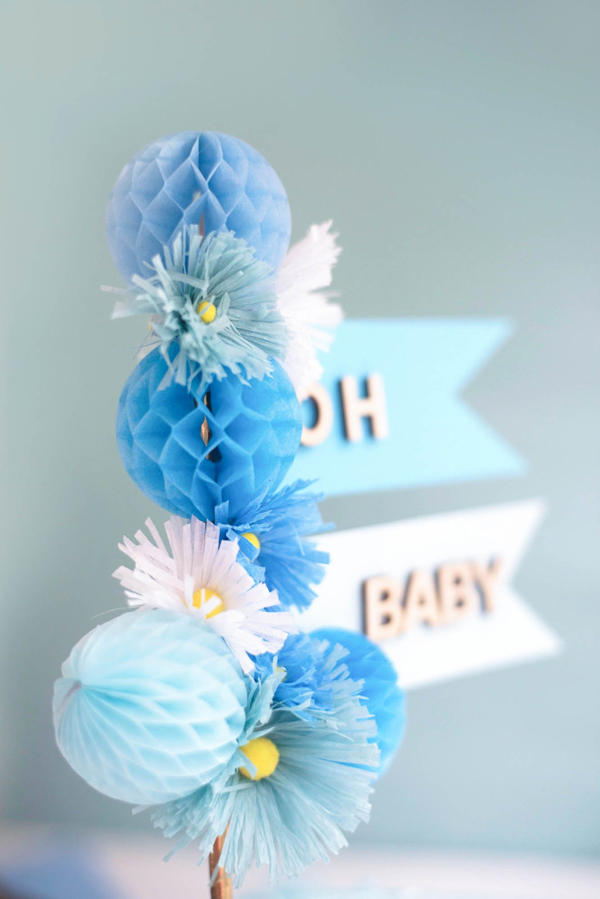 Baby Cake Topper DIY | Oh Happy Day!