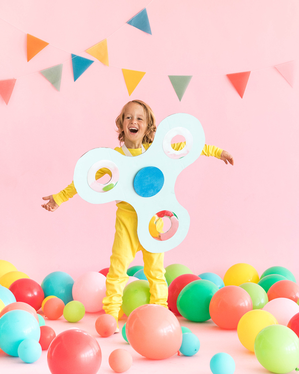 Fidget spinner store costume diy