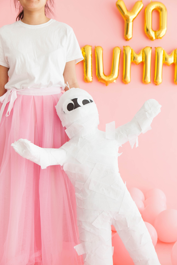 Mummy Pinata Makeover | Oh Happy Day!