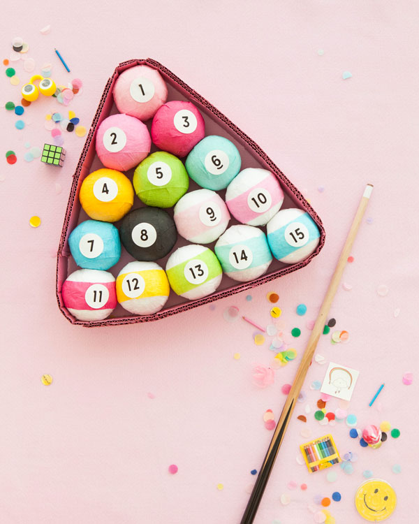 Billiards Surprise Balls | Oh Happy Day!