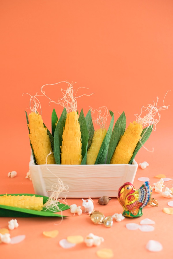 Harvest Corn Surprise Ball DIY | Oh Happy Day!