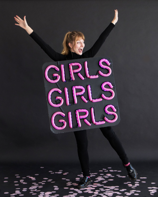 Neon Sign Costume | Oh Happy Day!