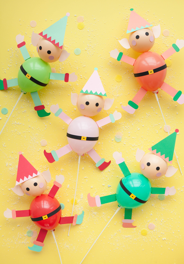 Elf Balloon Sticks | Oh Happy Day!