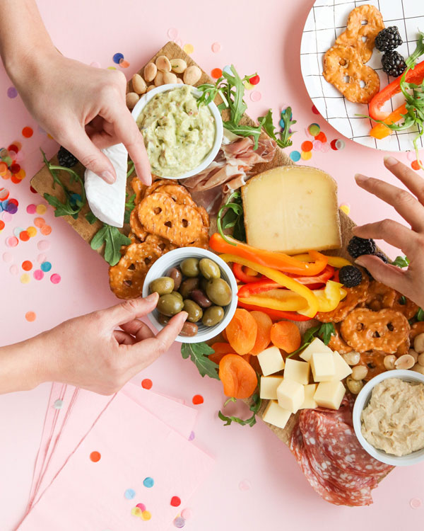 Cheeseboard for the Big Game | Oh Happy Day!