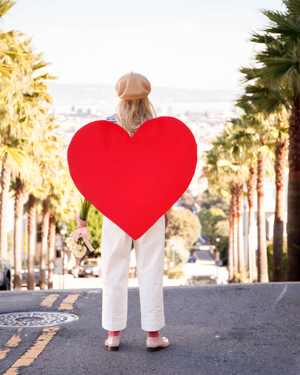 Heart Sandwich Board | Oh Happy Day!