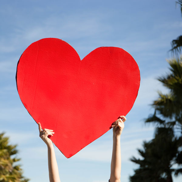 Heart Sandwich Board | Oh Happy Day!