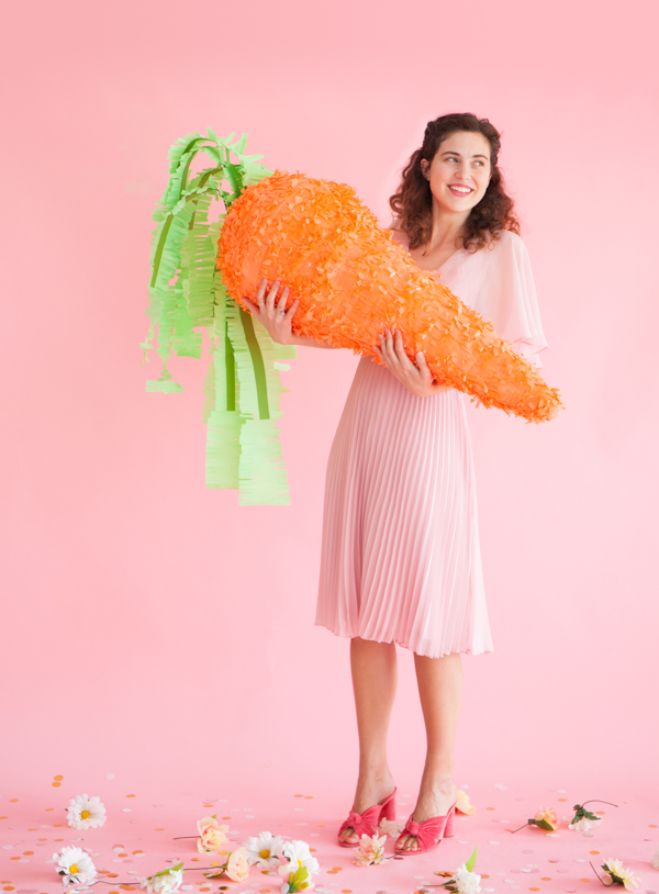 Giant Carrot Pinata | Oh Happy Day!