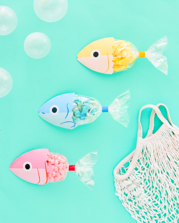 Fish Favor Bag Printable | Oh Happy Day!