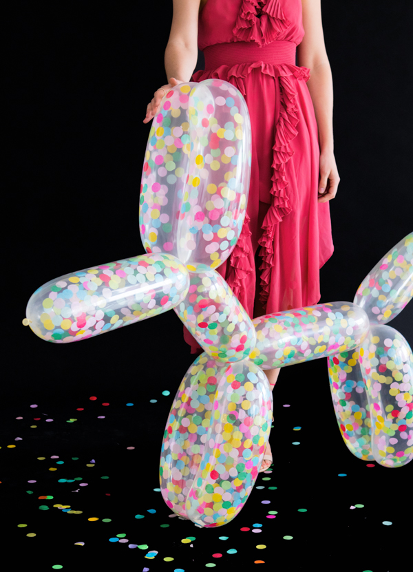 DIY Giant Confetti Balloon Dog | Oh Happy Day!