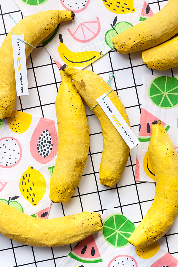 Mini Banana Piñatas | Oh Happy Day