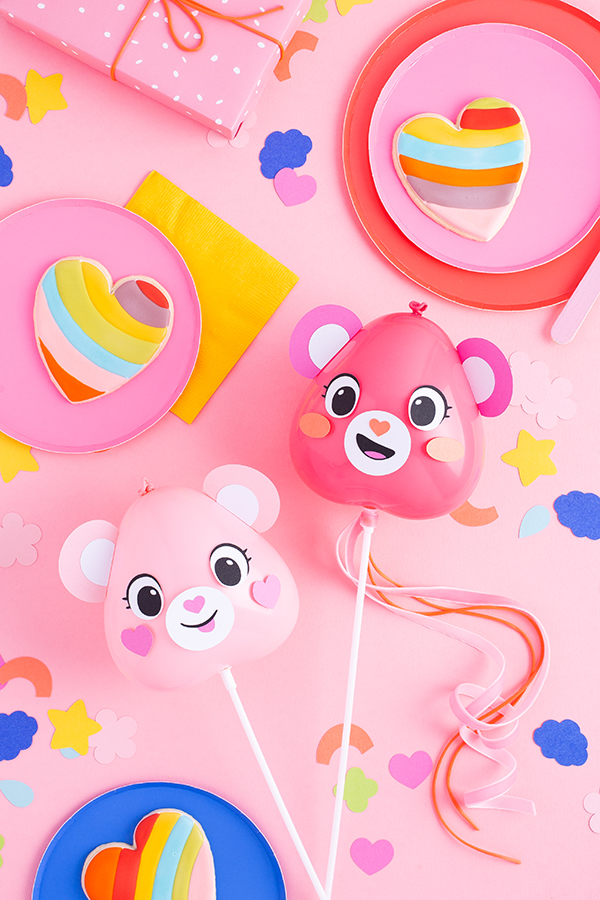 14 Colorful Care Bears Party Ideas - Pretty My Party